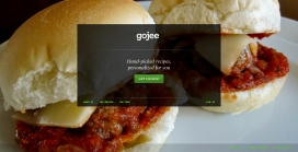 美国gojee美食料理餐饮网站。