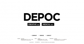 日本横滨名古屋DEPOC广告媒体上的图形设计。