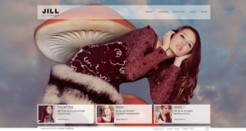 韩国JILLSTUART女装服饰网站。