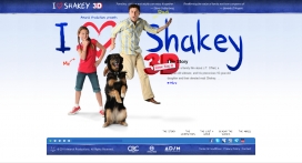 国外I Heart Shakey喜客电影宣传。喜客是一个关于J.T.家庭电影奥尼尔，一个35岁的鳏夫，他的早熟的10岁的女儿和他们的专门mutt的喜客