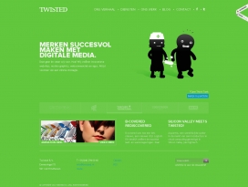荷兰Twisted数字媒体品牌网站。我们创造创新的网站，动画和Flash游戏webcommercials。始终与一个聪明的策略。