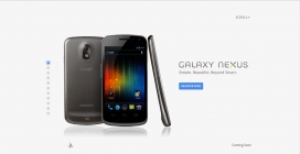 谷歌Galaxy Nexus第三代银河手机。