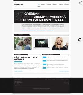瑞典rebban设计-创意设计和网络机构！Grebban是一种创造性的设计和战略，设计和网络业务的需要到一个新水平的网络机构。
