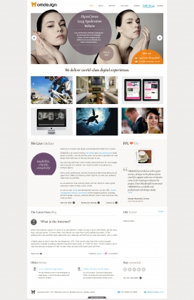 伦敦omdesign网页设计-创意网页设计和Web开发工作室