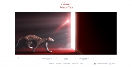 cartier卡地亚珠宝首饰手表展示网站。豹子