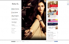 日本BABY-G-卡西欧女性手表网站。