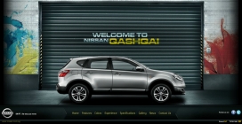 日产尼桑逍客Nissan Qashqai汽车网站。
