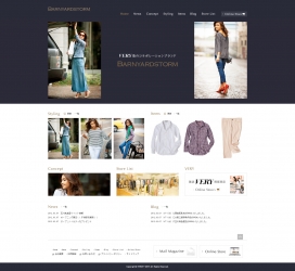 日本barnyardstorm女性休闲时装展示-网上购物商店酷站。