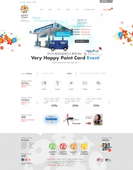 韩国happypointcard跑马点卡！