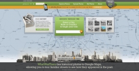 WhatWasThere历史关系照片，让您参观熟悉的谷歌地图街景，看他们如何在过去出现。