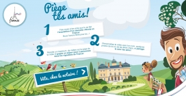 法国葡萄酒庄园-flash动画游戏-“欺骗你的朋友”，并赢得所有费用支付两个法国的葡萄园之旅！