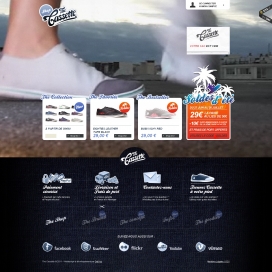 穿鞋走来走去的教-法国The Cassette休息帆布鞋产品展示网站！