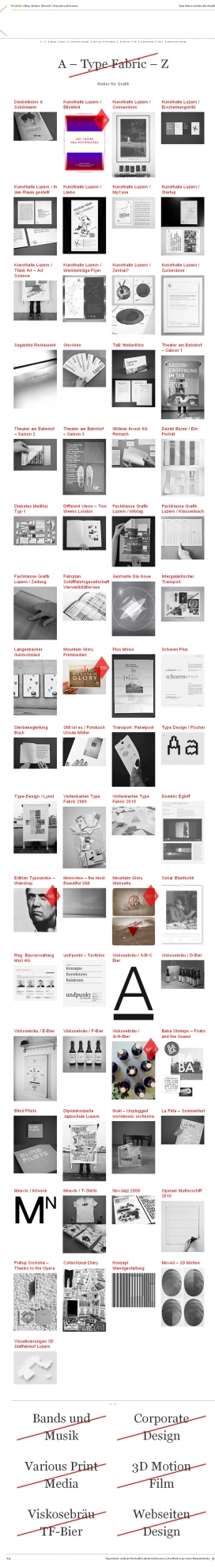 瑞士typefabric平面设计-主要涉及企业形象设计，书籍装帧设计，排版，CMS的网站，海报设计，网页设计，字体设计，宣传册设计，包装设计，动态图形，3D，摄影，网站布局，宣传册杂志设计，品牌推广，企业识别。