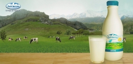 西班牙Asturiana牛奶饮料食品网站。