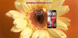 韩国LG OPTIMUS G Pro时尚炫酷平板智能手机展示网站。