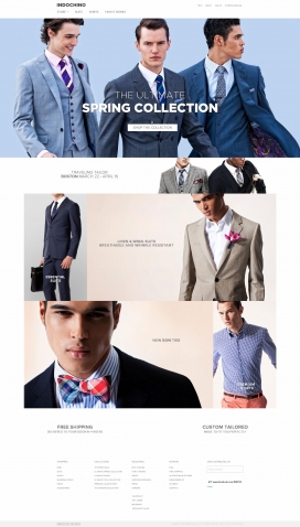 我们改变了男西服的方式-indochino时尚商务男士西服西装！