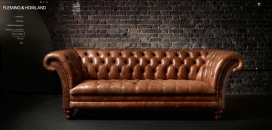 Chesterfields 1780时尚真皮沙发睡椅产品酷站！