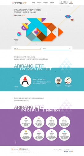 韩国ARIRANG ETF数据分析企业酷站。