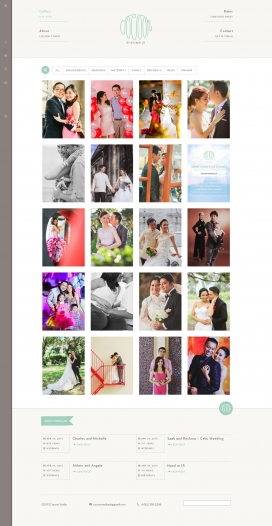 我们的故事！菲律宾Cocoon爱情婚纱写真摄影酷站。