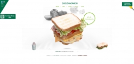 乔乔三明治！韩国joes sandwich三明治汉堡包食品网站。