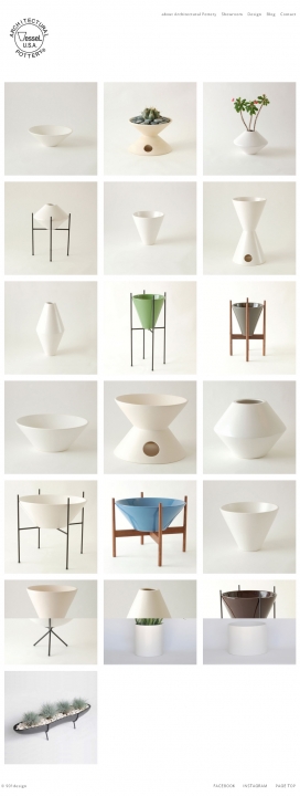 日本Architectural Pottery陶瓷工艺品酷站。