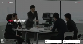 日本keyence企业酷站！