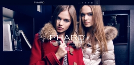 意大利Phard顶级女性服装品牌酷站。