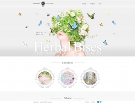 日本新的护肤品牌“Herbal Bises”闪亮登场！是一款充满了奢华香味和水分，有机精油，的护肤面膜产品。