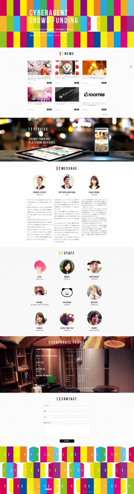 日本CA网页设计师酷站-专注网页设计的机构！