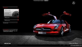 欧美梅德赛斯奔驰新款SLS敞篷对开门轿车汽车网站