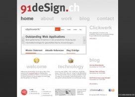 瑞士特里米斯个人网站。欢迎91deSign.ch！我的名字叫马克Thöni进行了培训Clickwerk公司作为计算机技术人员。