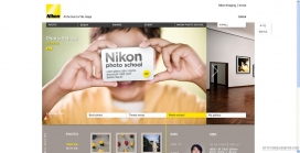 韩国尼康数码单反家庭相机摄影相册网站