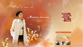 韩国女装佛莱欧服饰品牌网站。水墨