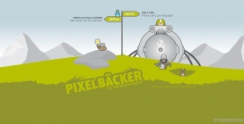 德国pixelbaecker艺术设计总监，Feelancer，设计师，Illustratrations，平面设计，网页设计，企业设计，游戏设计，罗马角，Pixelbaecker