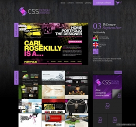 欧美画廊的CSS和CSS网页设计奖。一个CSS Gallery，可授予著名网页设计奖，以激励使用CSS设计的网站。你的网站提交到我们的CSS画廊赢得一个CSS网页设计奖。