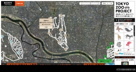 日本SONY索尼公司卫星地图，地面照片导航