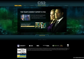 美国网络游戏大片《犯罪现场：致命意图》CSI Deadly Intent网站