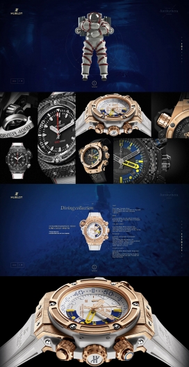 瑞士Hublot宇舶腕表HTML5酷站！Hublot是一家首次将名贵铸金表身和天然橡胶表带结合，成为这种风格的始创者。它是少数坚持“单一产品”概念的手表品牌，即一款手表，分成古典、优雅、活跃三个系列，每个系列均配上其享誉盛名的黑色橡胶表
