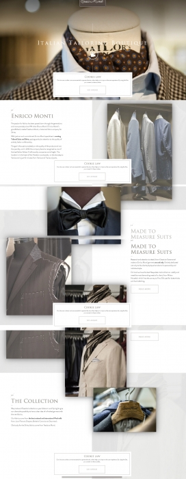 意大利Enrico Monti时尚裁剪艺术服装酷站！