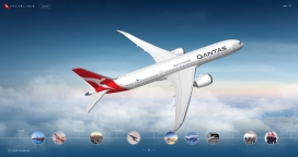 Qantas Dreamliner世界上最先进的长途飞机！