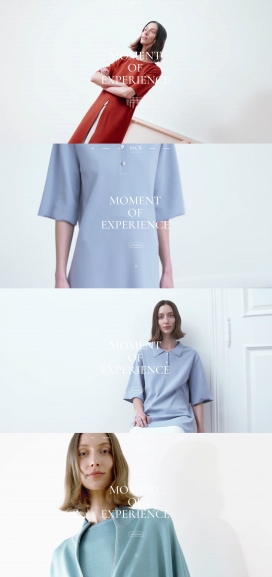 韩国MOE女装品牌酷站！