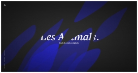 法国里昂Les Animals-指纹艺术创作工作室！专门建立网站和移动应用APP的机构。