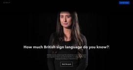 请通过互动测验了解您对英国手语的熟悉程度！