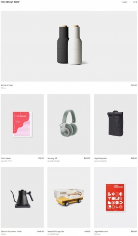 Design Shop-一家精心策划的在线设计商店！