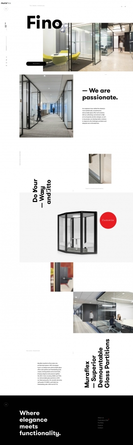 Muraflex-欧洲风格的精巧室内设计！专注可拆卸办公室玻璃墙系统和独立式吊舱，营造出卓越的工作环境，将优雅与目的融为一体的室内建筑设计。
