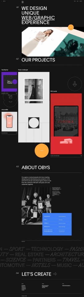 Obys-创意设计机构！