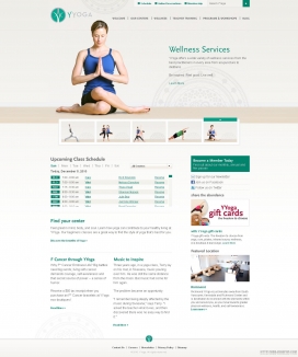 加拿大yyoga瑜伽健身休闲网站。健康，和教师培训中心