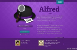 阿尔弗雷德是一个适用于Mac OS X，它的目的是节省您在搜索你的本地计算机和网络时代生产力应用