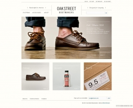 美国芝加哥Oak Street皮靴鞋子橡树街网站，设计和生产在美国手工鞋和靴子。