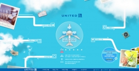 韩国united联合航空公司旅行计划网站